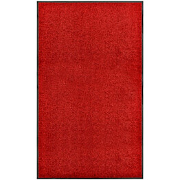 Käytävämatto 90x150cm pestävä punainen