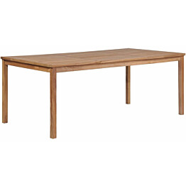 Puutarhapöytä, 200x100x77 cm, tiikki