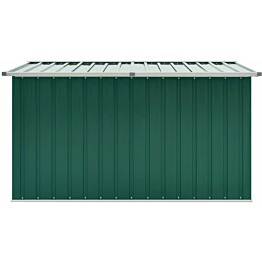 Puutarhan säilytyslaatikko, 171x99x93 cm, vihreä