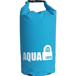 Kuivasäkki Aqualock Drybag 20l vaaleansininen
