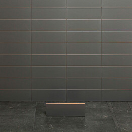 Seinälaatta Arredo Color Marengo 10x30cm, matta, harmaa