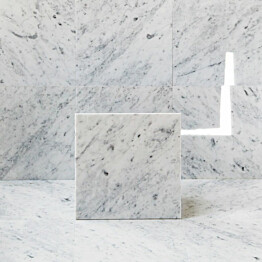 Lattialaatta Arredo Carrara C 15.2x15.2cm, kiillotettu, valkoinen