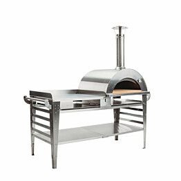 Pizzauuni GrillSymbol Pizzo XL Inox, pöydällä, , 180x81x182cm