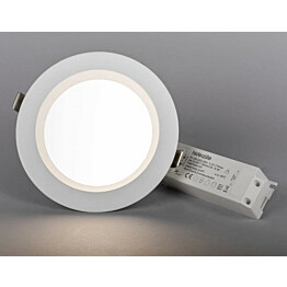 LED-alasvalo Hide-a-lite Plano Basic 170 valkoinen