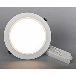 LED-alasvalo Hide-a-lite Plano Basic 230 valkoinen