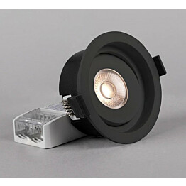 LED-alasvalo Hide-a-lite Level Quick ISO 2700K musta