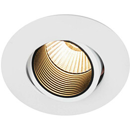 LED-alasvalo Hide-a-lite Optic Focus säädettävä valkoinen
