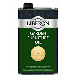 Ulkokalusteöljy Liberon 1 L väritön (1052166)