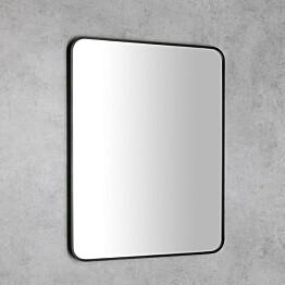 Kylpyhuoneen peili Interia Cona 600x800mm, mattamusta