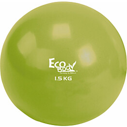 Kuntopallo Eco Body 1,5kg, vihreä