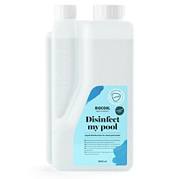 Veden puhdistusaine Kirami Biocool Disinfect my pool 1 litra