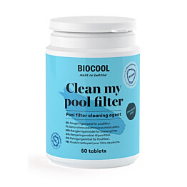 Suodattimen puhdistusaine Kirami Biocool Clean my poolfilter 50 tablettia
