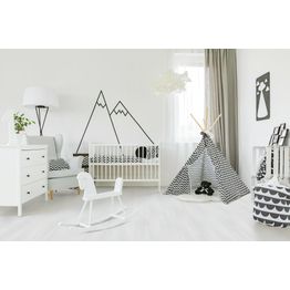 Vinyylikorkkilattia Wicanders Wood Resist+ Oak Pearlwhite 10,5x185x1220 mm