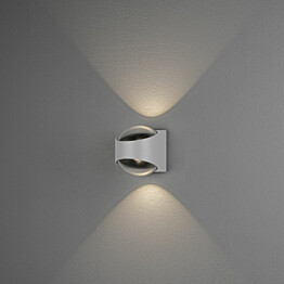 LED-seinävalaisin Konstsmide Bitonto 2x5.5W LED eri värejä