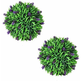 Kahden puksipuupallon sarja laventelilla 36 cm_1