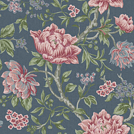 Tapetti Laura Ashley 113407 Tapestry Floral Dark Seaspray