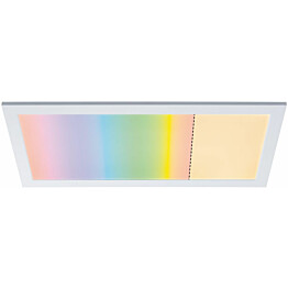 LED-Paneelivalaisin Paulmann Amaris RGBW mattavalkoinen eri kokoja