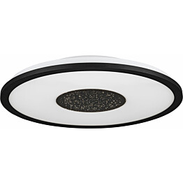 LED Plafondi Eglo Marmorata Ø45cm musta valkoinen
