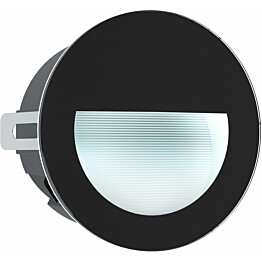 LED Upotettava valaisin Eglo Aracena Ø12,5cm musta