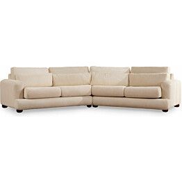 Sohva Linento Furniture River 4-istuttava vasenkätinen beige
