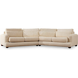 Sohva Linento Furniture River 4-istuttava oikeankätinen beige