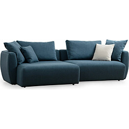 Sohva Linento Furniture Maya vasenkätinen 3-istuttava sininen