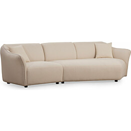 Sohva Linento Furniture Mentis L1-2XR 3-istuttava kerma