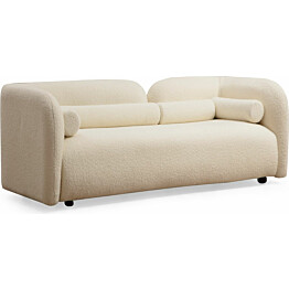 Sohva Linento Furniture Victoria Bouclette 2-istuttava kerma