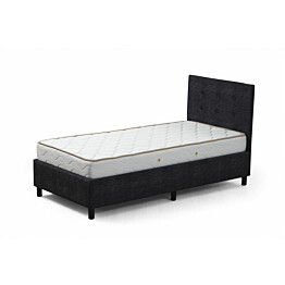 Sänkypaketti Linento Furniture Hira, 120 x 200 cm, antrasiitti
