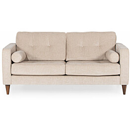Sohva Linento Furniture Halic 2-istuttava luonnonvalkoinen
