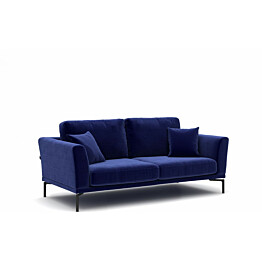 Sohva Linento Furniture Jade 2-istuttava sininen