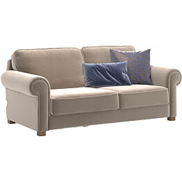 Sohva Linento Furniture Panama 2-istuttava luonnonvalkoinen