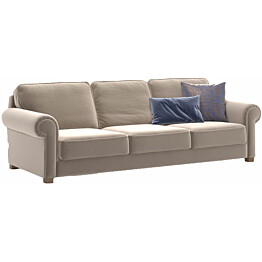 Sohva Linento Furniture Panama 4-istuttava luonnonvalkoinen