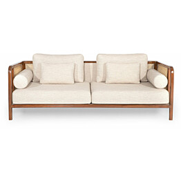 Sohva Linento Furniture Peanut 4-istuttava luonnonvalkoinen
