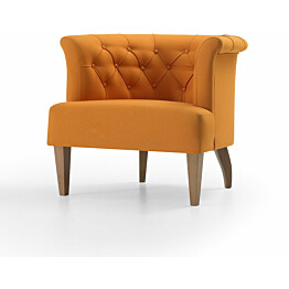 Nojatuoli Linento Furniture Wooden oranssi