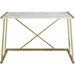 Työpöytä Linento Furniture Anemon kulta/valkoinen