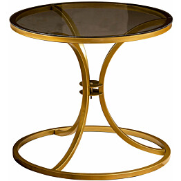 Apupöytä Linento Furniture Corleaone 60 cm lasi eri värejä