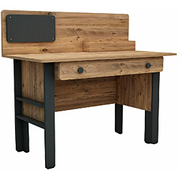 Työpöytä Linento Furniture Valerin Atlantic Pine/antrasiitti