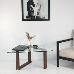 Sohvapöytä Linento Furniture Sehpa S302 ruskea