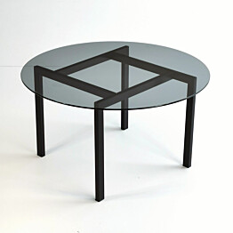 Sohvapöytä Linento Furniture Balance 75 cm savulasi musta
