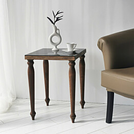 Apupöytä Linento Furniture Tango - Walnut ruskea