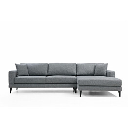 Divaanisohva Linento Furniture Nordic oikea harmaa