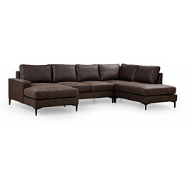 Divaanisohva Linento Furniture Porto Corner CHL-02-C-EOT tummanruskea