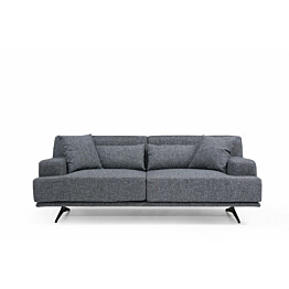 Sohva Linento Furniture Bentley 2-istuttava harmaa