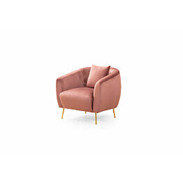 Nojatuoli Linento Furniture Eses roosa