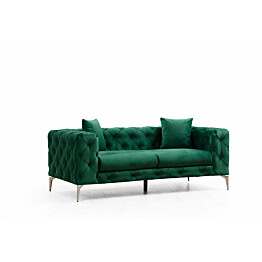 Sohva Linento Furniture Como 2-istuttava vihreä