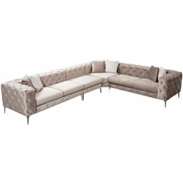 Kulmasohva Linento Furniture Como 270x350 cm oikea beige
