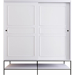 Vaatekaappi Linento Furniture Martin 190cm, valkoinen