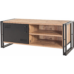TV-taso Linento Furniture Cosmo Foris Atlantic Pine/musta