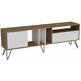 TV-taso Linento Furniture Mistico (180) pähkinä/valkoinen